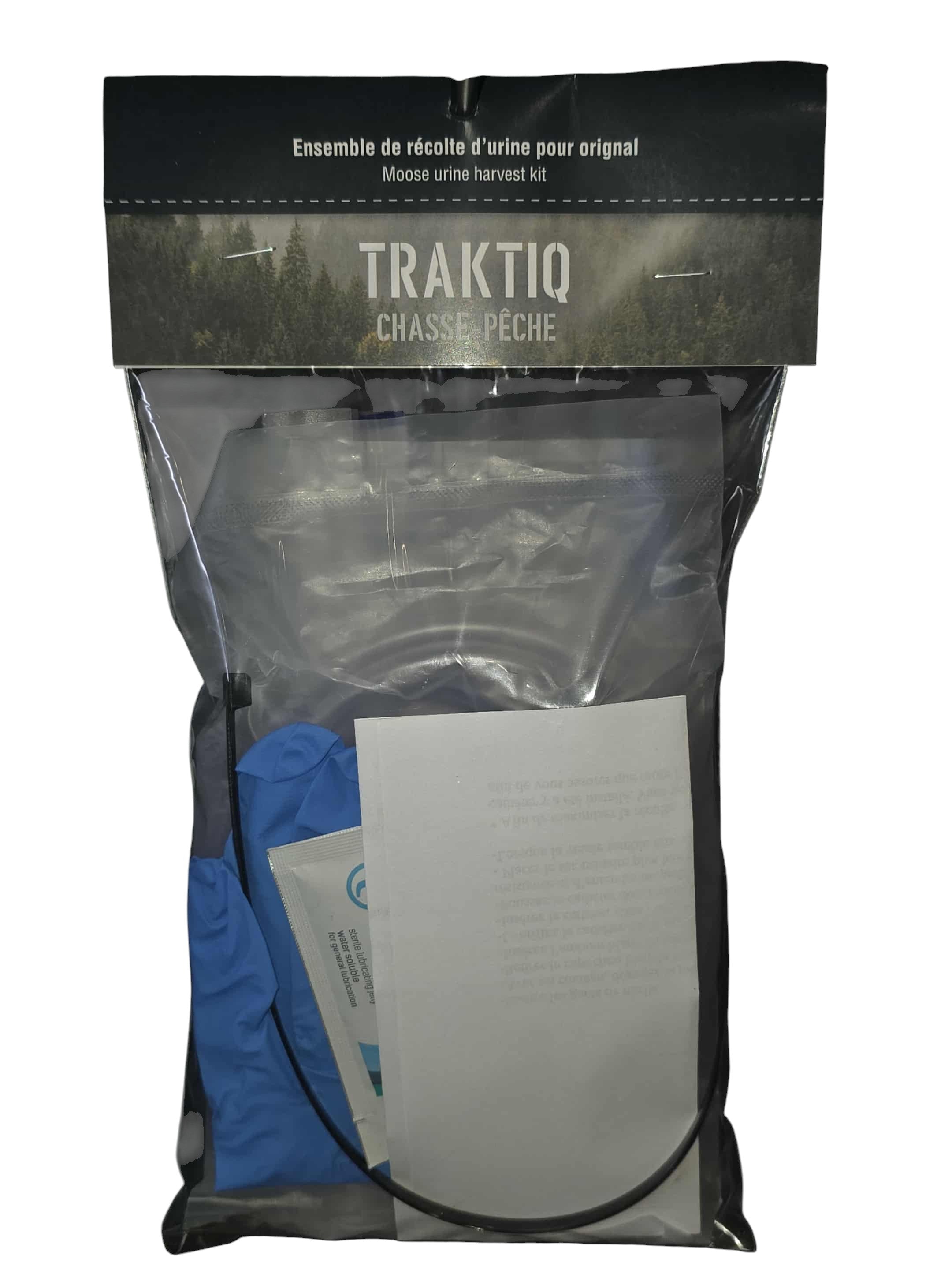 Ensemble de récolte urine pour orignal
