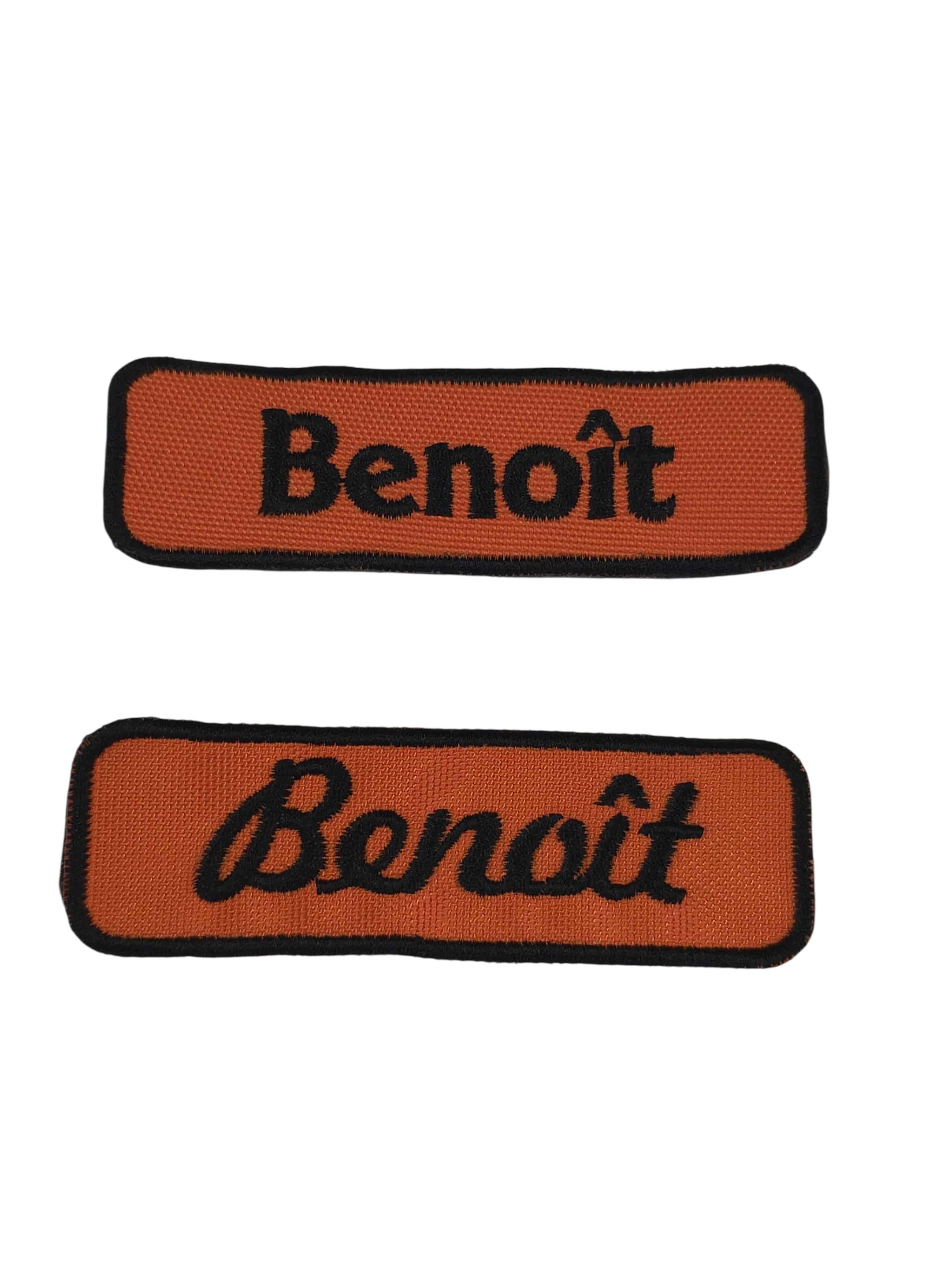 Écusson nom velcro