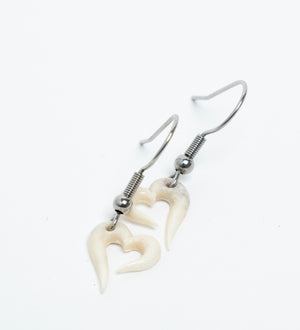 Boucles d'oreilles en forme de coeur