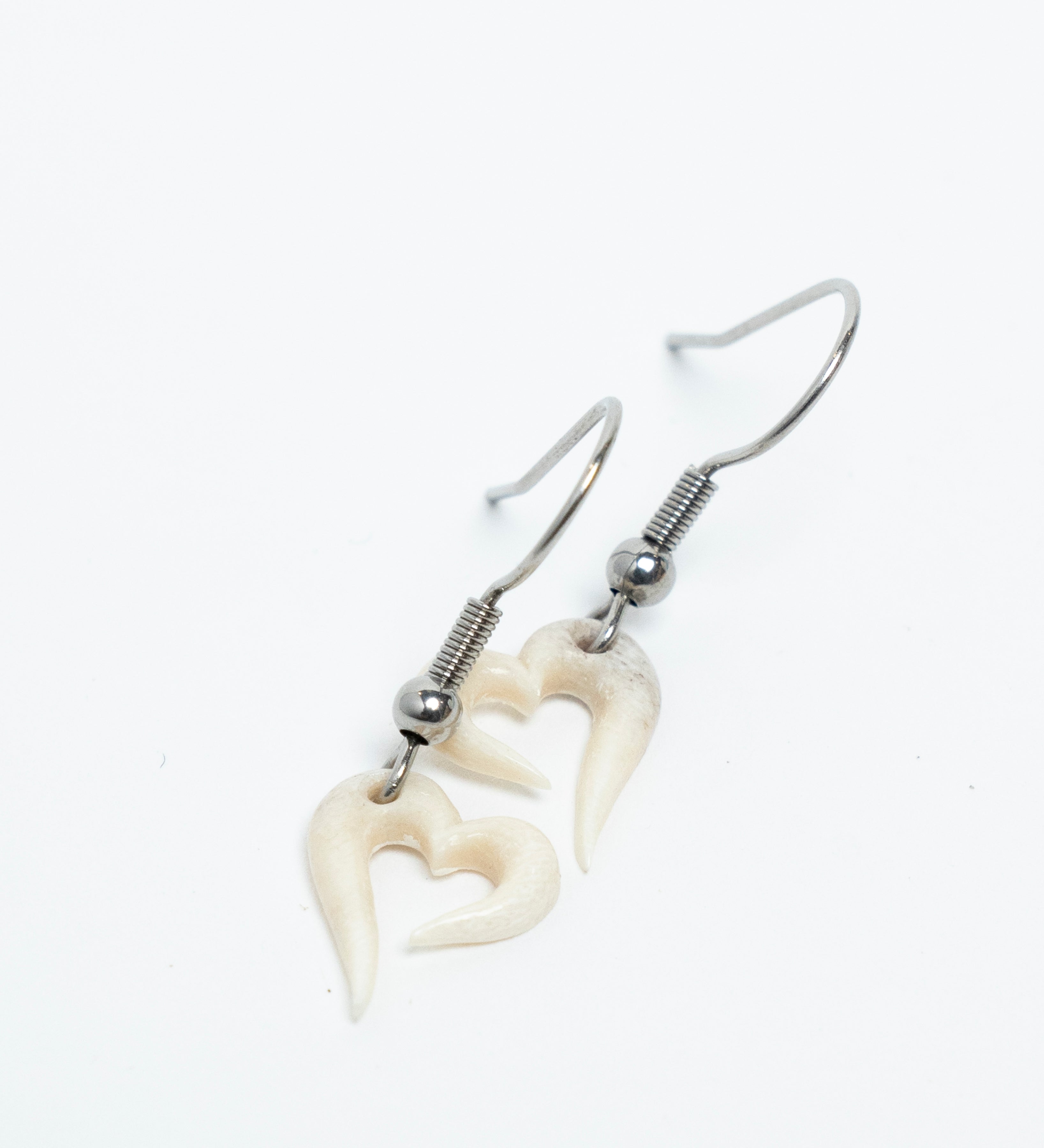 Boucles d'oreilles en forme de coeur