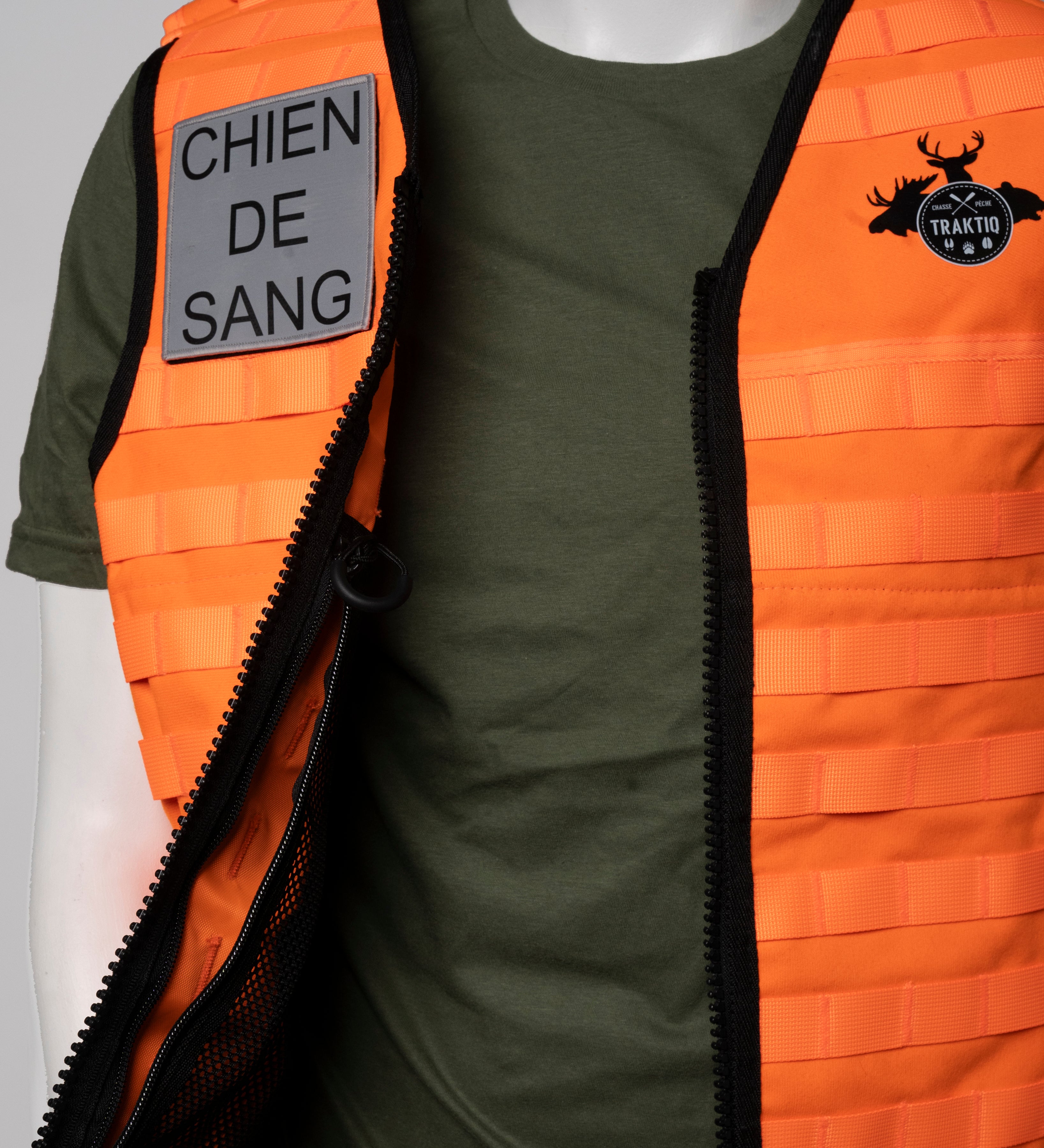 Veste modulaire Traktiq 2.0CS (chien de sang)
