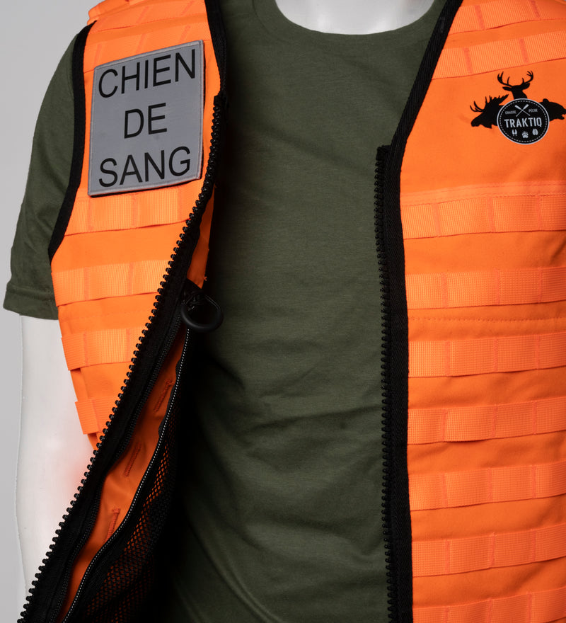 Veste modulaire Traktiq 2.0CS (chien de sang)