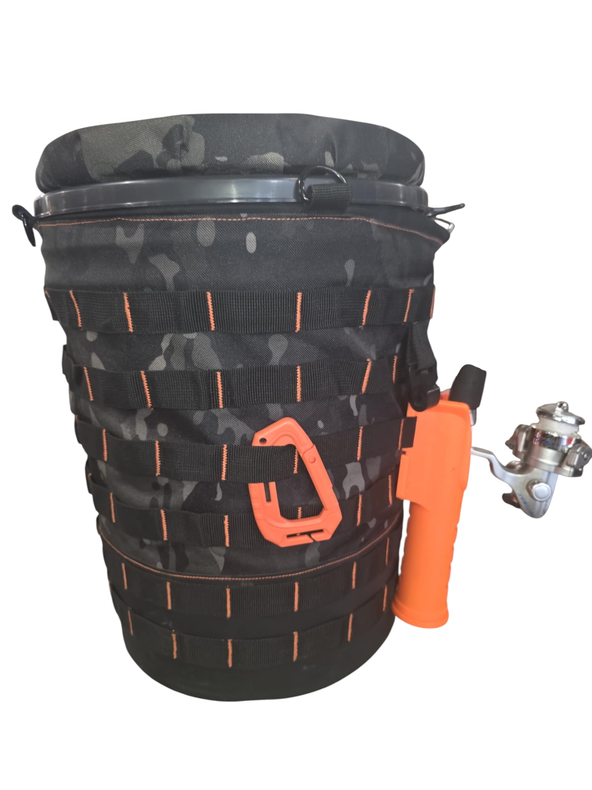 Porte-canne à pêche polyvalent – Compatible avec sac Traktiq