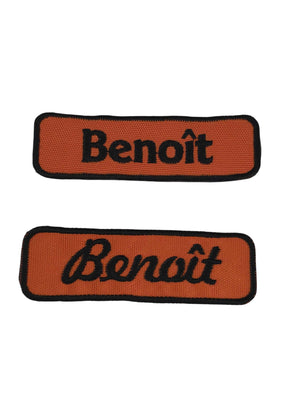 Écusson nom velcro