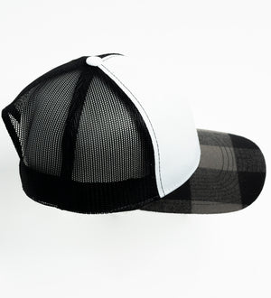 Casquette blanche et noir