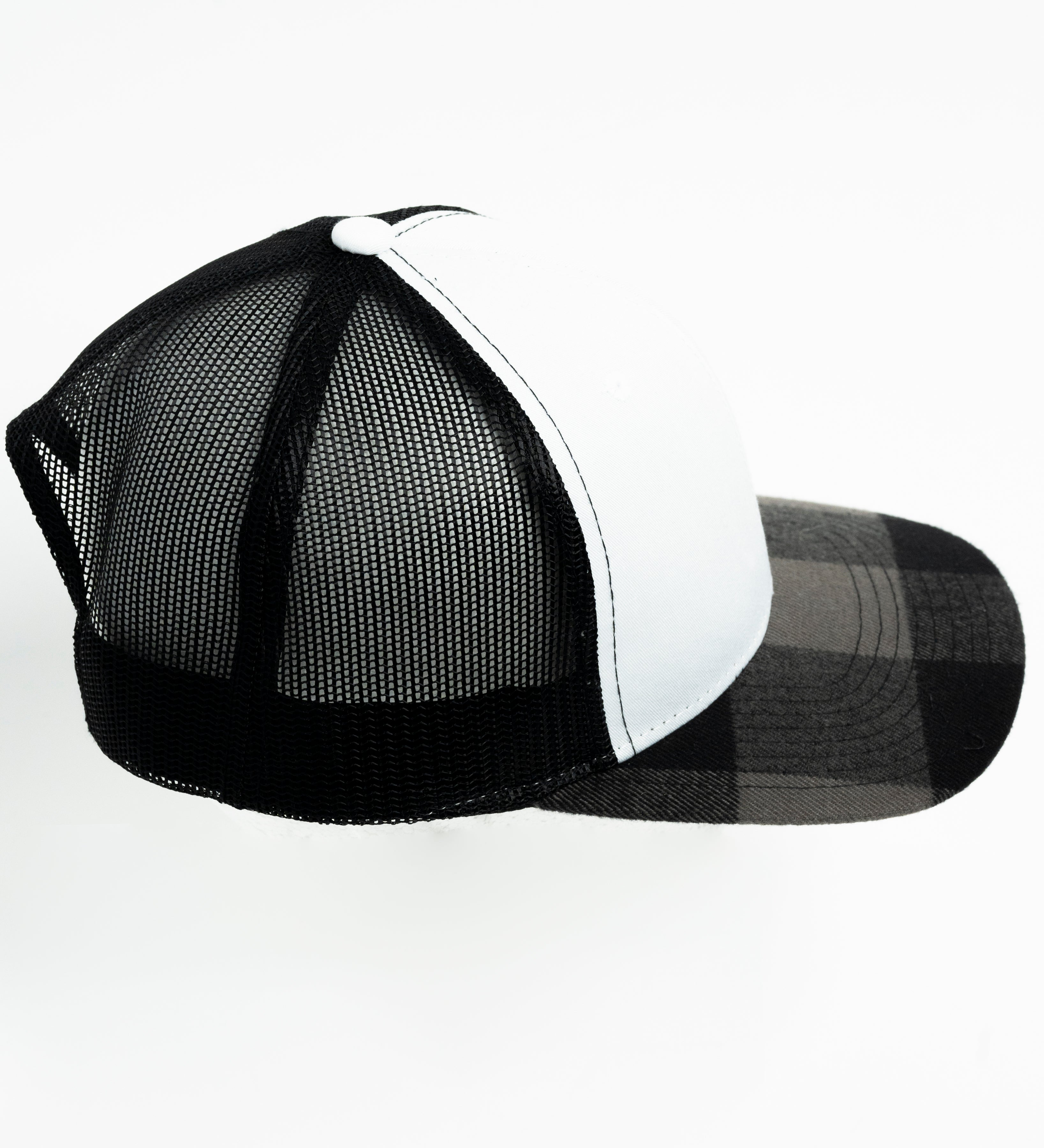 Casquette blanche et noir