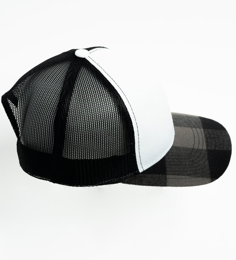 Casquette blanche et noir