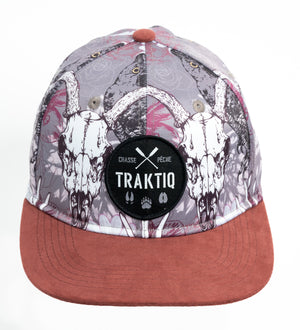 Casquette crâne de chevreuil pour femme