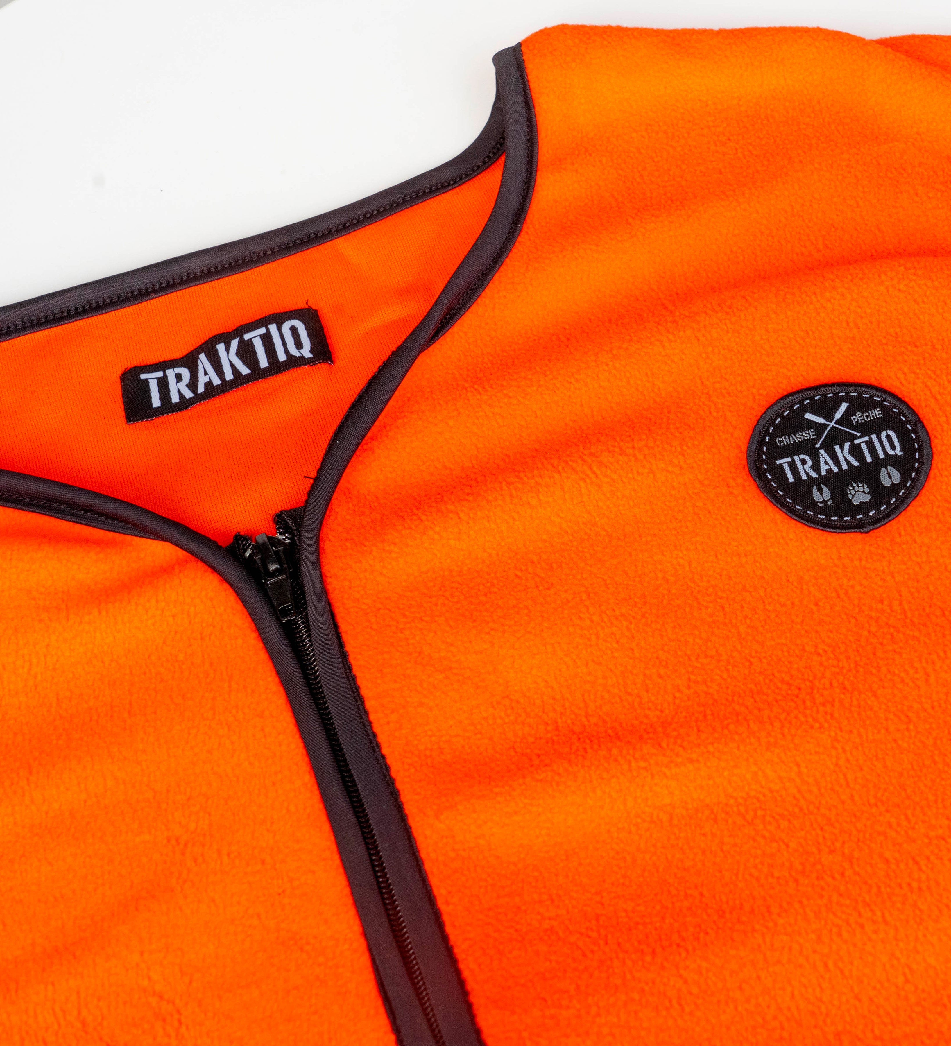 Dossard de chasse traditionnel en polar Traktiq