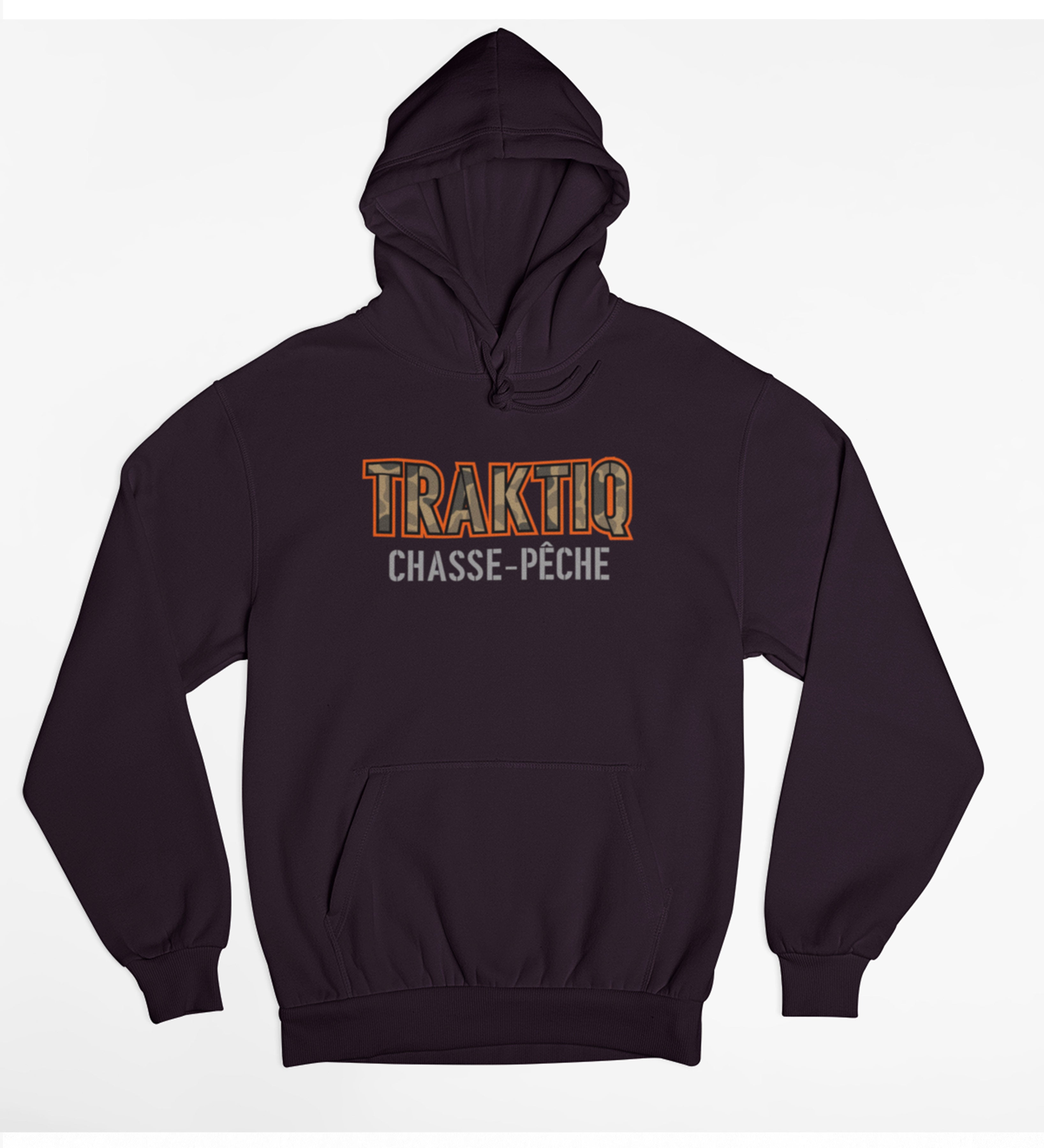 Molleton à capuchon - unisexe - logo Traktiq camouflage