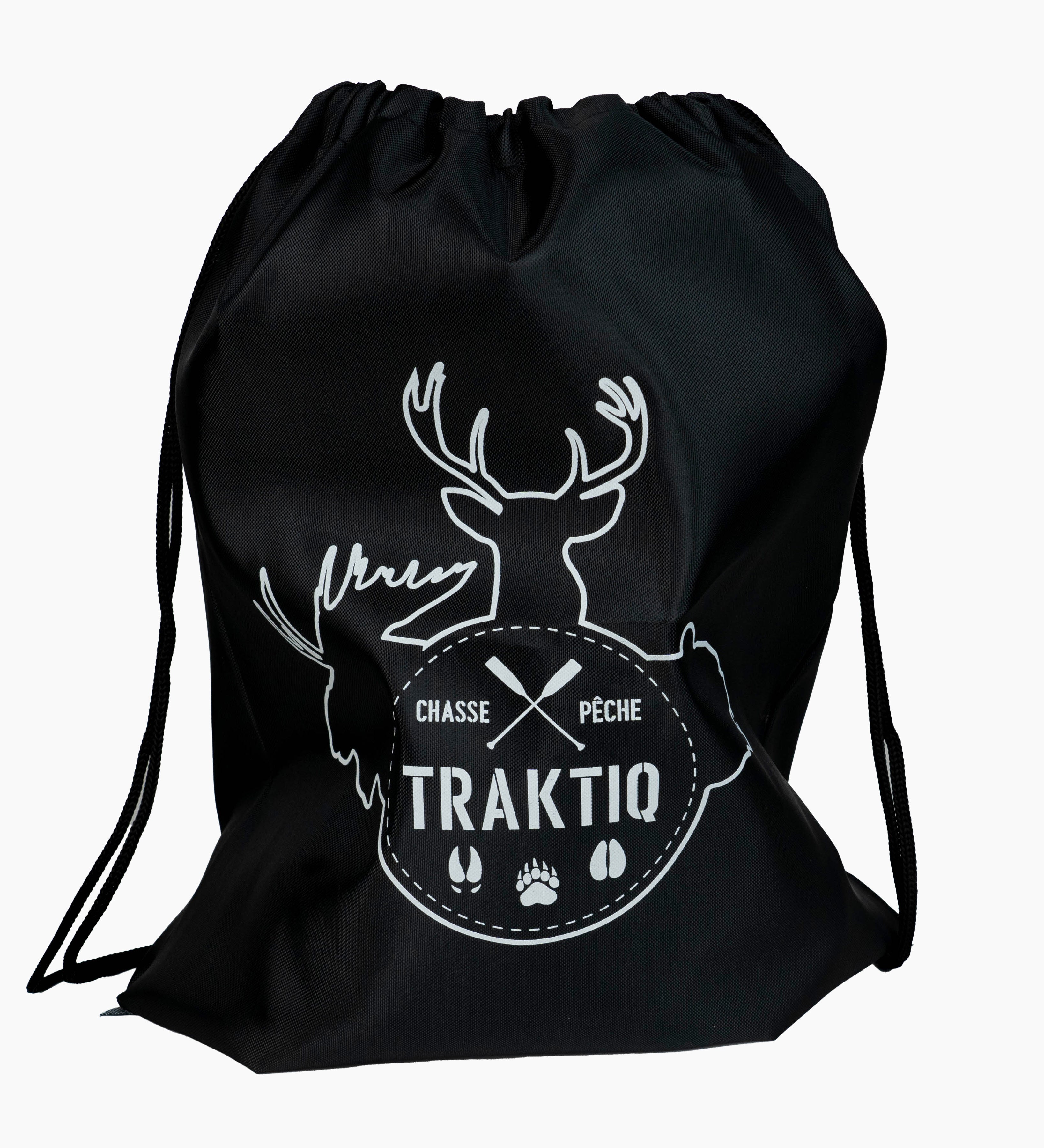 Sac à cordon - noir