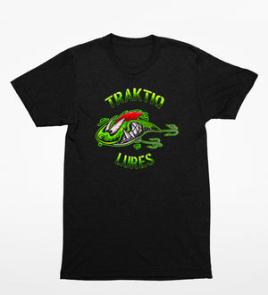T-Shirt noir - enfant - Traktiq Lures