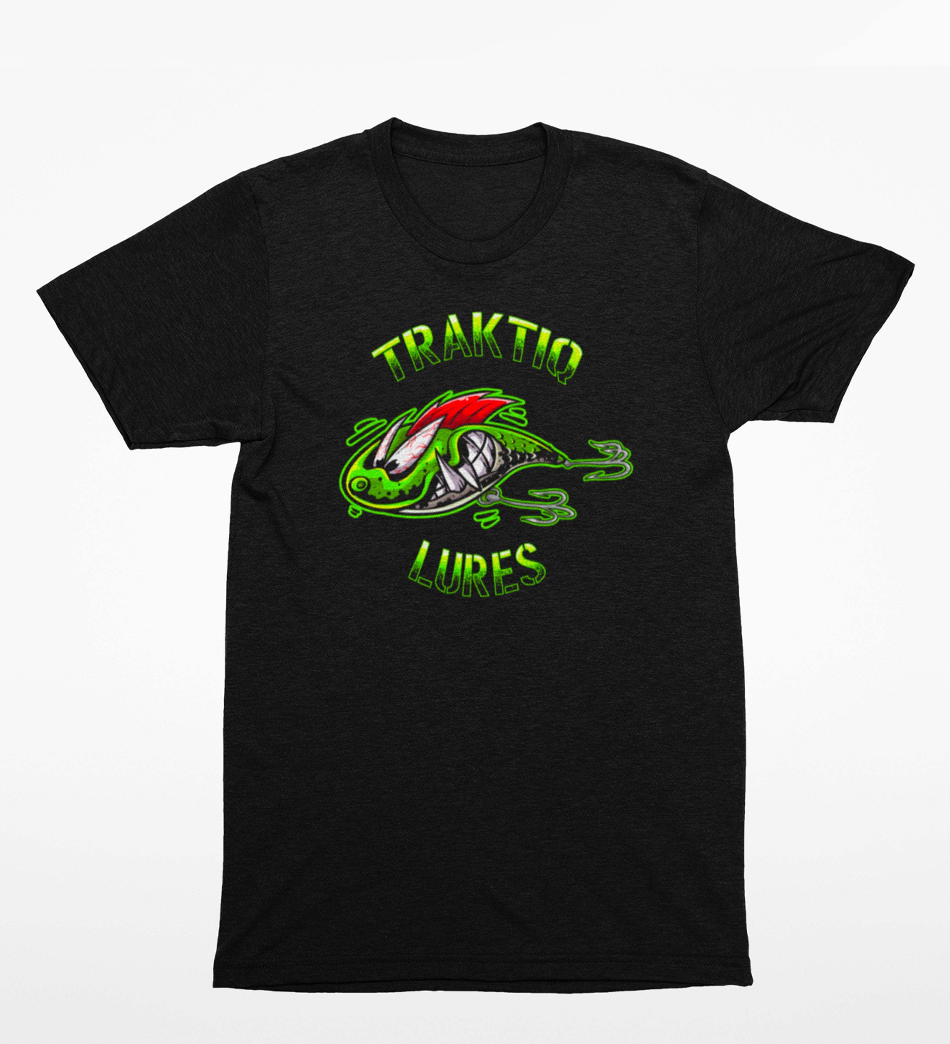 T-Shirt noir - enfant - Traktiq Lures