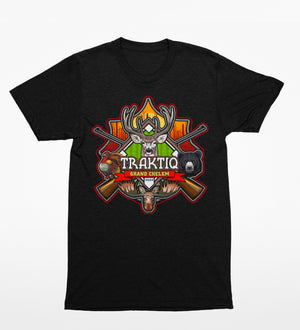 T-Shirt noir - unisex - Grand Chelem