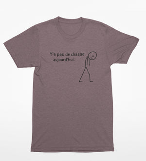 T-Shirt - Bonhomme allumette triste