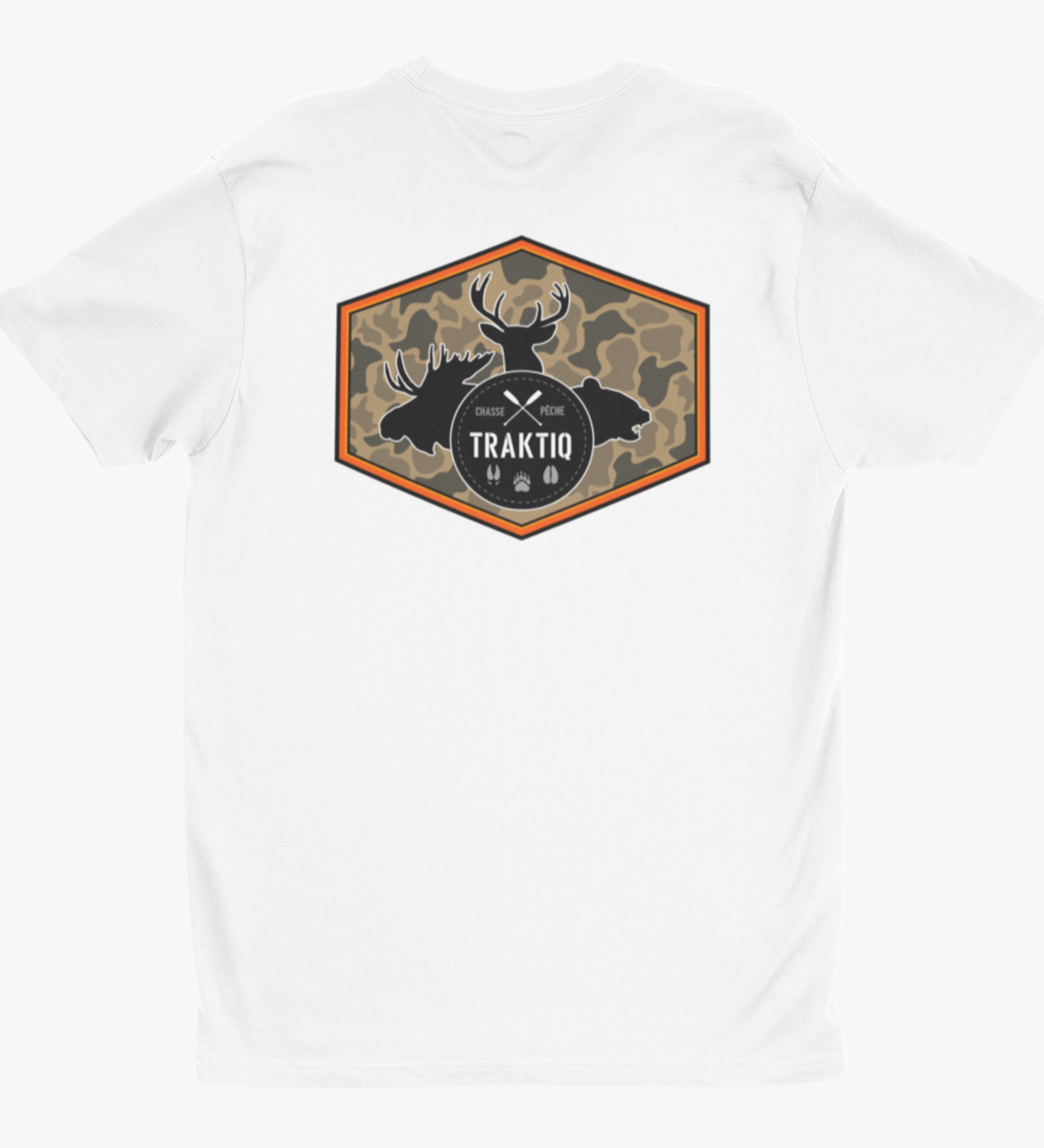 T-Shirt - logo camo vintage