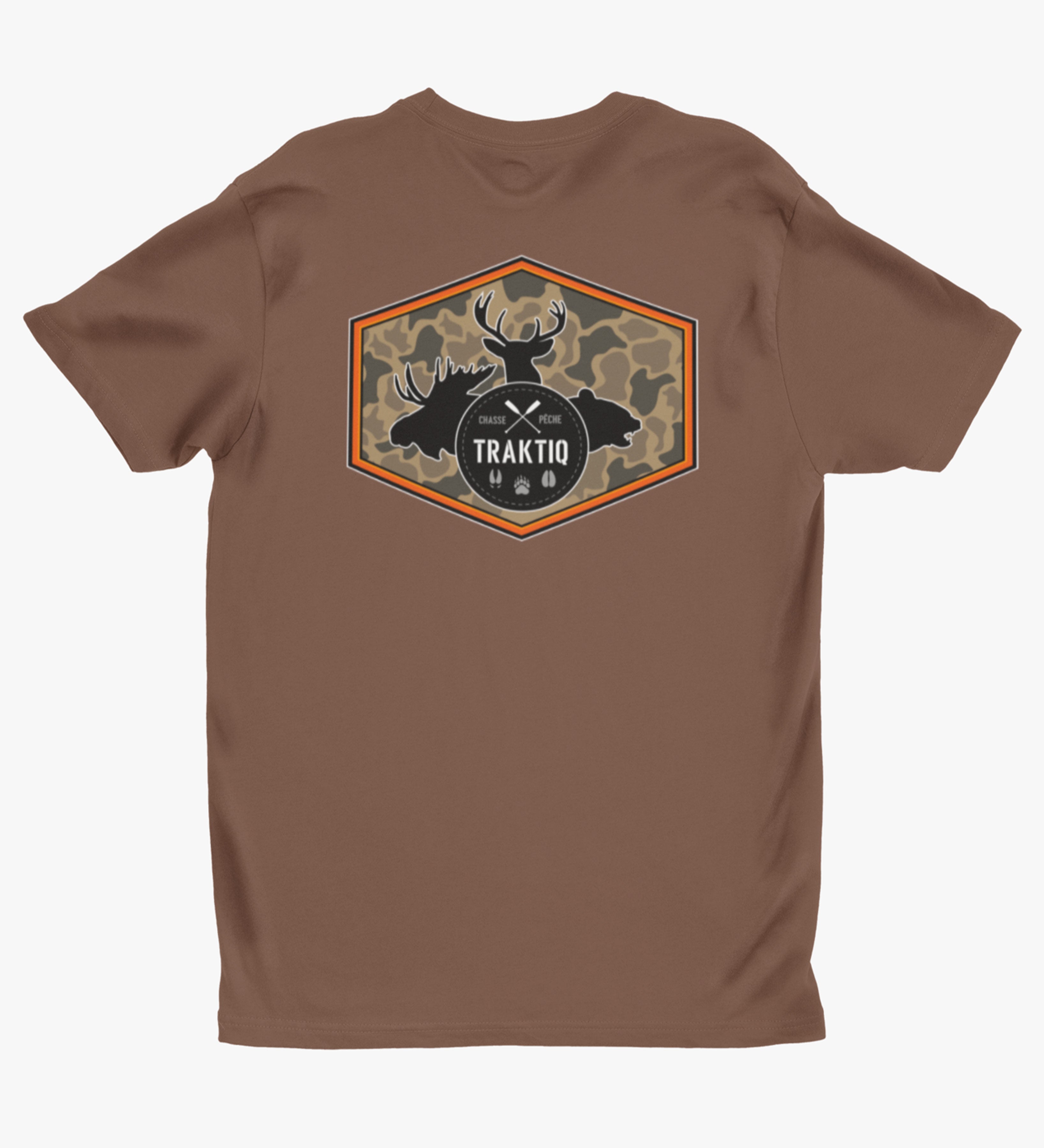 T-Shirt - logo camo vintage